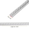 Unique Bargains Self-Adhesive PVC Mirror Wall Molding and Trim Tape - 2 of 4