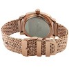 TKO Orlogi Women's Rose Gold Milano Boyfriend Watch with Rose Gold Mesh Bracelet - 2 of 2