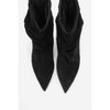 Balei - Black Suede Leather Pointed Toe Boot (Women) black suede 7 Forever & Always Shoes US - 3 of 4