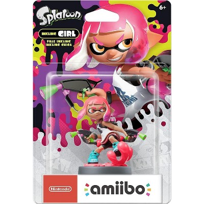 Nintendo amiibo Inkling Girl Neon Pink - Splatoon Series