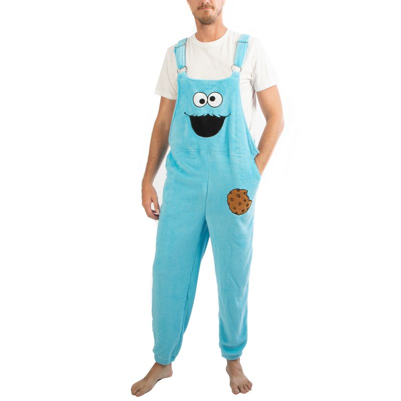 Cookie Monster Jammeralls Onesies for Adults, 1 of 6