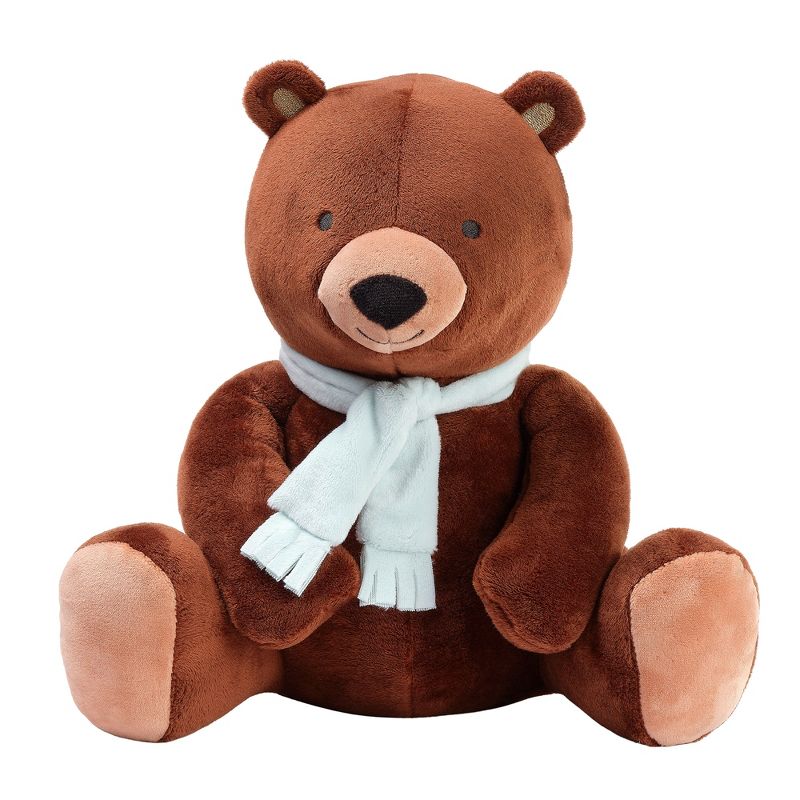 Bedtime Originals Up Up & Away Brown Bear Plush Stuffed Animal Toy, 1 of 7
