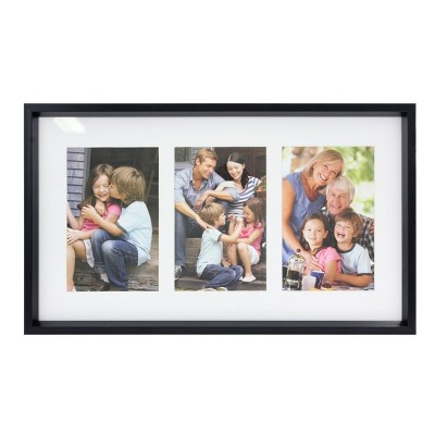 Decorative Collage Single Frame with Clothespin Clips White - Stonebriar Collection