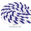 Unique Bargains Natural Twisted Cotton Craft Railings Home Decor Tug of War 3-Strand Rope 1 Pc - 2 of 4