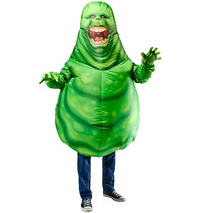 Rubies Adult Ghostbusters Classic Slimer Inflatable Costume- One Size Fits Most - 1 of 4