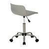 Lyngins Modern Small Upholstered Home Office Desk Chair,Adjustable Swivel Task Chair for Office,Study,Vanity Room - 3 of 4