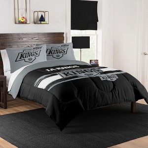 Sweet Home Collection NHL Los Angeles Kings Comforter & Pillow Sham Set - 1 of 3