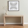 HomeRoots 56" Ivory Reclaimed Wood Sled Writing Desk - 2 of 4