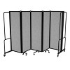 Hampden Furnishings Otis Collection Portable 5 Panel Room Divider - 3 of 4