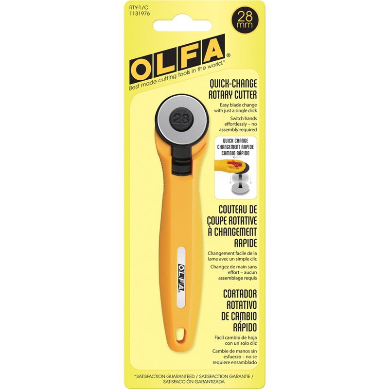 OLFA Quick-Change Rotary Cutter 28mm, 1 of 5