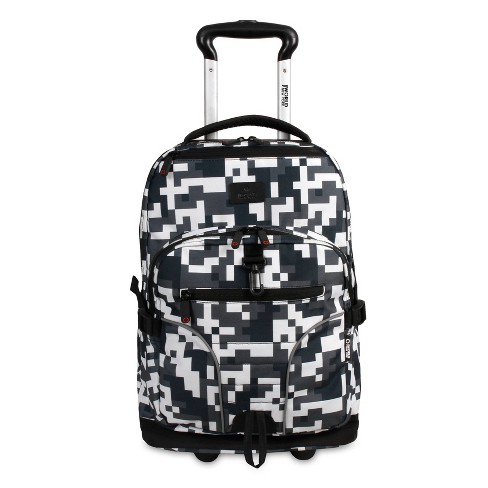 Camo shop rolling backpack