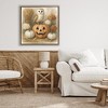 Stupell Industries Autumn Harvest Owl & Jack-o-Lantern Floating Frame Canvas Art - 3 of 4