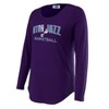 NBA Utah Jazz Women's Long Sleeve Crew Neck Fashion T-Shirt - 3 of 4