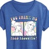 Women's - Disney - You Think We Need Rescuing Short Sleeve Graphic T-Shirt - 2 of 4