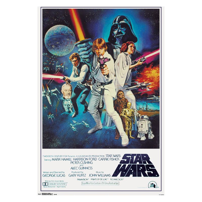 24X36 Star Wars - V One Sheet Framed Poster Trends International, 3 of 7