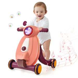 Infans Baby Sit to Stand Learning Walker w/ Lights & Sounds Kids Activity Center Pink - 1 of 4