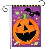 Briarwood Lane Garden Flag 18x12.5 For Outdoor Halloween Treats Jack O'lantern Garden Flag Flag For Halloween Garden Flag Flags For Outside - 2 of 4