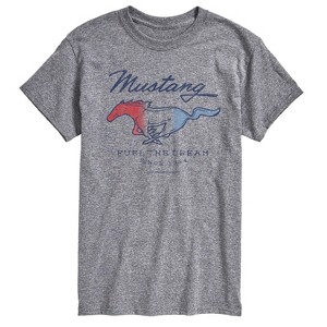 Men's - Ford - Mustang Pony Logo Fuel The Dream Since 1964 Short Sleeve Graphic T-Shirt - 1 of 4