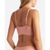 Women's 2-pack Brushed Micro Laser Lounge Plunge Bra - Danskin - 3 of 4