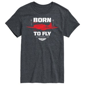 Men's - Top Gun: Maverick - Born To Fly Short Sleeve Graphic T-Shirt - 1 of 4