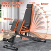 GIKPAL Multi-Functional FID Weight Bench – Hyper Back Extension, Roman Chair, Adjustable Incline Decline Bench,Support up to 1000lbs - 2 of 4