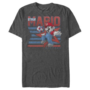 Men's Nintendo Super Mario Soccer 1985 T-Shirt - 1 of 4