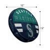 MLB Seattle Mariners Circle Plushlete Pillow - 3 of 3