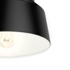 Hunter Fans 11.5" Cranbrook Ceiling Light Matte Black Finish - 4 of 4