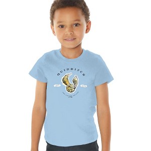 Toddler Boys' Harry Potter Golden Snitch I Open At The Close T-Shirt - 1 of 4