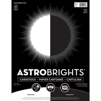 Astrobrights Color Cardstock - Patriotic Assortment, 65 lb, 8.5 x 11, Assorted Patriotic Colors, 100/Pack