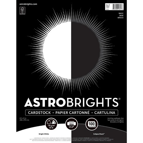 Astrobrights Color Card Stock Paper 8 12 x 11 FSC Certified