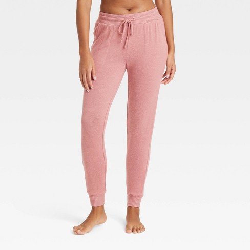 Women's Perfectly Cozy Lounge Jogger Pants - Stars Above™ Pink M : Target