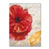 Trademark Fine Art -Color Bakery 'Red Poppy' Canvas Art - 2 of 3