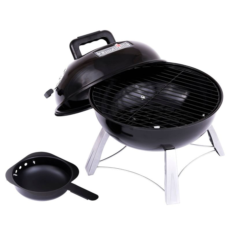 Char-Broil 14&#34; Portable Kettle Charcoal Grill Black Model 13301719, 6 of 9