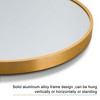 Dovelina Modern Arch Aluminium Alloy Frame Full Length Mirror Large Wall Mirror - 4 of 4