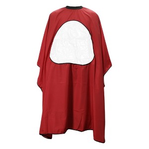 Unique Bargains See-through Hair Cut Barber Cape 1 Pc - 1 of 4
