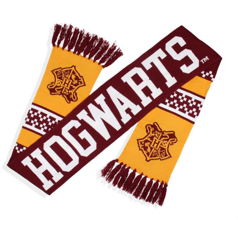 Harry Potter Hogwarts Castle Knit Scarf Multicoloured, 1 of 5