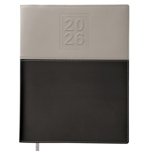 2026 Planner Calendar, 8"x10" : Includes 14 Months (Nov 2025-Dec 2026) / 2026 Weekly Organizer (Gray/Black) - 1 of 4
