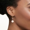 Ross-Simons 10.5-11mm Cultured Pearl Drop Earrings With Diamond Accents in 14kt Yellow Gold - 2 of 4