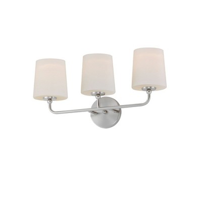Maxim Lighting Bristol 3 - Light Vanity in  Satin Nickel