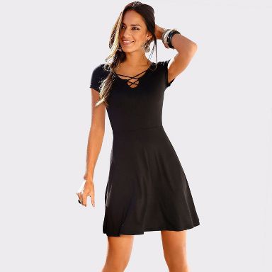 bardot junior blue dress Maia Mini by – Innocence and Attitude length design with puff meta-size-chart-RHODE-size-chart Black & White Academia Material:Unlined/Glitter Tulle