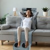 Angel Sar Full Body Vibration Massage Mat, 10-Zone Massage with Heating, Detachable Neck & Foot Massager, Inflatable Lumbar Pillow, Anti-Slip Design - 2 of 4