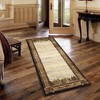 Kumasinova Lodge Area Rug with Mountain & Woods Design, Stain-Resistant Rugs for Living Room, Kid & Pet-Friendly, Made in Turkey - 3 of 4