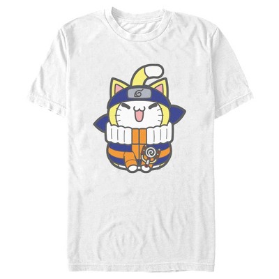 Men's Naruto Nyaruto Uzumaki Pose T-Shirt