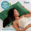 1 Pc 100% Mulberry Silk Pillowcase for Hair and Skin, 19 Momme Silk - Bare Home - 3 of 4