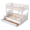UPHA Twin over Full Bunk Bed with Storage - 3 of 4