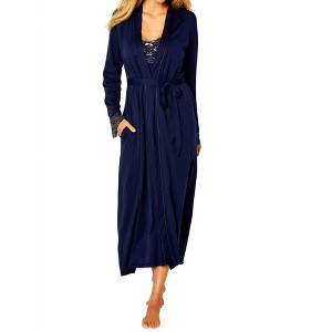 Women's Coco Long Robe - Twelve Eighty Eight S - 1 of 3
