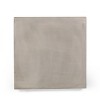 CAVINAS Modern Light Gray Outdoor Side Table,20.5"x18.5"x18.75" Concrete Patio End Table,Geometric Small Outdoor Table for Garden,Patio - 3 of 4