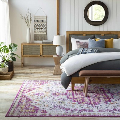 Hauteloom Barceloneta Magenta Area Rug