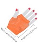 Allegra K Women's Mesh Fingerless Fishnet Gloves - 3 of 4